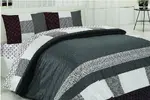 Saténové obliečky na dvojlôžko (MADORA BORDO)