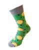 Bláznivé pánske ponožky "Pomaranče zelené" | Veľkosť: 44-47 | Zelená