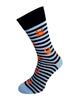 Bláznivé pánske ponožky Raky | Veľkosť: 44-47 | Modrá