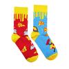 Veselé ponožky Hesty Socks (Pizza) / klasický strih | Veľkosť: 35-38