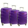 Sada 3 cestovných škrupinových kufrov HC6881 (violet) | Fialová