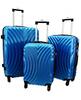 Sada 3 cestovných škrupinových kufrov HC760 (blue) | Modrá