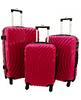 Sada 3 cestovných škrupinových kufrov HC760 (pink) | Ružová