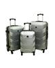 Sada 3 cestovných škrupinových kufrov HC720 (silver) | Strieborná