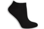 5 párov Dámske bambusové ponožky (členkové) | Veľkosť: 35-38 | Čierna