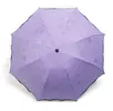 Magický dáždnik s kvetinkami | Fialová