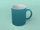 330 ml Magický hrnček s vlastnou potlačou (tyrkysový)