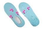 1 pár Dámske bavlnené ponožky Flamingo / "ťapky" | Veľkosť: 35-38 | Modrá