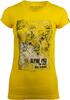 Dámske tričko Alpine Pro PEFRA | Veľkosť: XS | Žltá