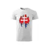 Pánske tričko (Slovak) | Veľkosť: S | Biela
