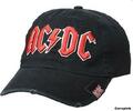 Šiltovka s logom AC/DC | Čierna