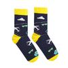 Veselé ponožky Hesty Socks (Cestovateľ) / klasický strih | Veľkosť: 35-38