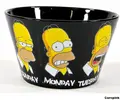 500 ml Keramická miska Homer Last Perfect Man (čierna)