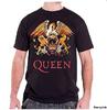 Pánske tričko Queen (Classic Crest) | Rozmer: S | Čierna
