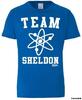 Pánske tričko The Big Bang Team Sheldon | Veľkosť: S | Modrá
