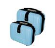 Sada 2 cestovných kozmetických kufrov RGL 910 (L + XL) | Azure