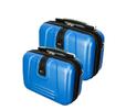 Sada 2 cestovných kozmetických kufrov RGL 910 (L + XL) | Blue
