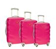 Sada 3 cestovných škrupinových kufrov HC6881 (L + XL+ XXL) | Pink