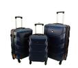 Sada 3 cestovných kufrov HC720 (L + XL+ XXL) | Dark Blue Orange