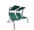 Záhradná hojdačka značky AGA Double Swing | Dark Green