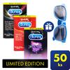 50 ks Balíček kondómov Durex Premium + DARČEK slnečné okuliare