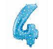 Balón číslo 4 - Veľkosť 61 cm | Modrá