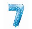Balón číslo 7 - Veľkosť 61 cm | Modrá
