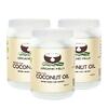 3 x 500 ml Panenský BIO kokosový olej (v PET fľaši)