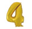 Balón číslo 4 - Veľkosť 92 cm | Zlatá