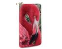 Dámska peňaženka s potlačou | Plameniak červený