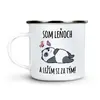 300 ml Plechový hrnček (Som leňoch)