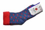 Dámske hrubé ponožky "DailySocks" | Veľkosť: 37-40 | Červená