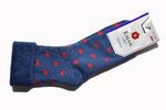 Dámske hrubé ponožky "DailySocks" | Veľkosť: 37-40 | Modrá