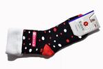 Dámske hrubé ponožky "DailySocks" | Veľkosť: 37-40 | Biela