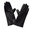 Dámske kožené rukavice - Veľkosť S | Čierna