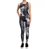 Dámsky fitness set topu a legín | Veľkosť: S/M | Sivá