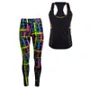 Dámsky fitness set topu a legín | Veľkosť: S/M | Streifen