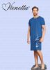 Pánska nočná košeľa "Tenisky" - Modrá | Veľkosť: M