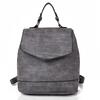 Dámsky elegantný mini ruksak alebo kabelka 2v1 | Sivá
