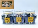 Darčekové balenie ekologických palmových sviečok D09 (antracitová)
