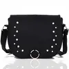 Dámska elegantná crossbody kabelka (typ 2) | Čierna