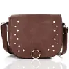 Dámska elegantná crossbody kabelka (typ 2) | Tmavohnedá