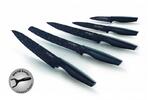6-dielna Sada nožov s keramickou škrabkou Roaylty Line (čierna)