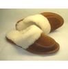 Dámske papuče z ovčej vlny (model 10) | Veľkosť: 36 | Hnedá