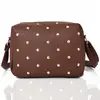 Dámska elegantná crossbody kabelka (typ 3) | Hnedá