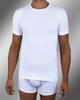 Pánske tričko Sergio Tacchini s krátkym rukávom a okrúhlym výstrihom TM550 | Veľkosť: M (5) veľ. 50 | Bianco