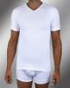 Pánske tričko Sergio Tacchini s krátkym rukávom a véčkovým výstrihom TV550 | Veľkosť: M (5) veľ. 50 | Bianco