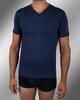 Pánske tričko Sergio Tacchini s krátkym rukávom a véčkovým výstrihom TV550 | Veľkosť: S (4) veľ. 48 | Blu