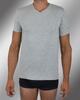 Pánske tričko Sergio Tacchini s krátkym rukávom a véčkovým výstrihom TV550 | Veľkosť: S (4) veľ. 48 | Grigio