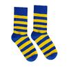 Veselé ponožky Hesty Socks (Kráľovské pásiky) / klasický strih | Veľkosť: 35-38